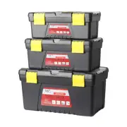 ️ 3 Piece Tool Boxes Set Organiser Trays Chest DIY Garage Toolbox C AU Stoc