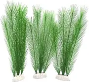VERDANVERSE 3pcs Aquarium Artificial Plants Lifelike Grass Fish Tank Decoration for Home and Store High Safe for Fish Easy Maintenance Landscape Ornament