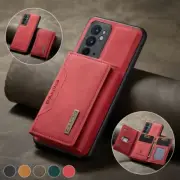 DG.MING 2in1 Wallet Phone Case Luxury PU Leather Holder Cover For OnePlus 9 Pro