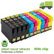 10 x Ink Cartridges 220XL for WF2630 WF2650 XP220 XP320 XP324 XP420