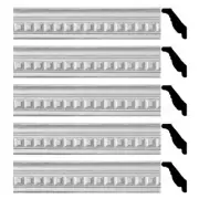 Renovator's Supply Ornate Cornice White Urethane Amelia Ornate 5 Pieces Totali