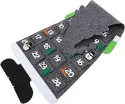 FONDOTIN Family Fun Countdown Calendar Christmas Calendar Countdown Felt Christmas Calendar for Home Office Decor