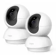 TP-Link Tapo C200 2MP/1080P Indoor PT Wi-Fi Camera - 2 Pack Baby Crying Detection / Precise Motion Tracking [Tapo C200P2]