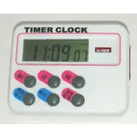 電子定時計時器/時鐘/正數倒數計時器液晶正倒數 計時器 有時鐘 磁鐵 記憶時間計時器BK726