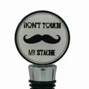Wine Bottle Stopper Bottle Stopper Men Humor Dont Touch My Stache