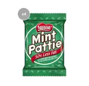 903723 4 x 20g PACKETS NESTLE'S FAMOUS CHOCOLATE MINT PATTIES 50% LESS FAT!