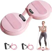 Waist Twisting Machine with Counter, Adjustable Waist Twister Board for Women Belly Fat, Twist Board for Exercise, Ab Twister Board Twist Exercise Machine
