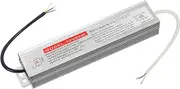 LED Transformer 12v for LED Lights, BRIMETI 240V to 12V Transformer LED Driver 12V 60W 5A IP67 Waterproof Ultra Slim AC 240V to 12 Volt DC Constant Low Voltage LED Power Supply Outdoor