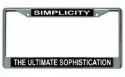 Simplicity The Ultimate Sophistication Frame