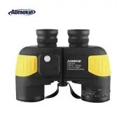 7x50 Binoculars for Hunting Military Marine Telescope with Compass Rangefinder