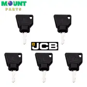 5 JCB Keys Logo 4CX Backhoe Digger Excavator Plant Keys