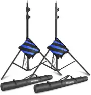 Neewer Light Stands 10 Feet/3 Meters, Pro Heavy Duty Spring Cushioned, All Metal