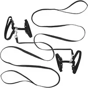 SUPVOX 2pcs Adjustable Cat Harness and Leash Durable Pet Rope for Small Cats Comfortable and Wear Resistant Design for Outdoor Walking and Activities