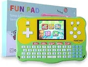 LUHYAUAN Kids Tablet/Baby Learning Pad with 102 Activities/Toddler Tablet with ABC/Words/Music/Math Interactive Educational Electronic Toys Gifts Handheld Game for Preschool Boys Girls Ages 3-12