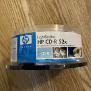 HP 52x LightScribe 700MB 80-Minute CD-R Media - 25 Pack (LCR0041M) ~ New Sealed
