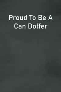 在飛比找博客來優惠-Proud To Be A Can Doffer: Line