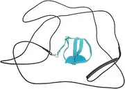 Happyyami Portable Parakeet Harness Convenient and Wear Resistant Chicken Harness for Safe Outdoor Flying Smooth and Durable Pulling Rope Present for Bird Lovers