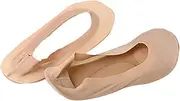 [OATIPHO] Orthotic Socks Cushion Socks Flat Foot Socks No Show Socks Low Cut Liner Socks Cushioned Liner Socks High Heel Socks for Men Cotton Ankle Toe Socks Arch Support Socks Black