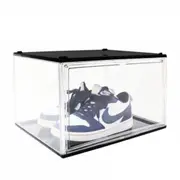 Black Stackable Shoe Display Case