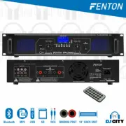 1000W Power Amplifier 2-Channel FPL1000 PA DJ Amp w/ Bluetooth and MP3 Player