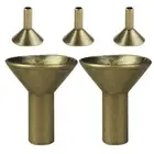 5 Pcs Incense Head Base Frame Backflow Burner Stand Cone Holders