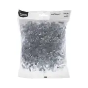 Taskmaster 5mm Pin Clear Plastic Shelf Support - 200 Pack