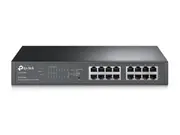 TP-LINK TL-SG1016PE JetStream 16-Port Gigabit Desktop/Rackmount Switch with 8-Port PoE+ 32Gbps IEEE 802.3af/at Priority Function Mac Address