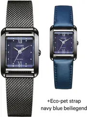 Citizen EW5597-63L Blue Dial Grey Stainless Steel Womens Watch