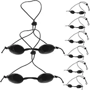 Minkissy 2sets Safety Eye Patch Patch Goggles Led Light Cover Beauty Protective Goggles Adjustable for Anyone 10pcs*2