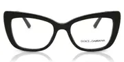 Dolce & Gabbana DG3308 501 Women’s Glasses Black Size 53 - Private Health Rebate - Blue Light Block Available