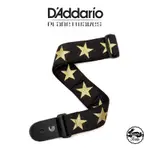 PLANET WAVES 吉他背帶 金色星星GOLD STAR 20T05【桑兔】