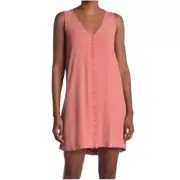 NWT Madewell Women’s Plus Size Heather Button Front Dress Rose Dust Size 2X