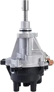 Ignition Distributor 2+6 Pins Compatible for 1996-1997 Nissan Pickup 2.4L Cap and Rotor kit Replacement 22100-1S702 D4T94010