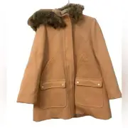J CREW VAIL PARKA COAT NEW WOMENS SIZE 8 PETITE