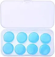 4 pairs of 32db soft silicone earplugs for sleep noise reduction