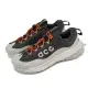 Nike 戶外鞋 ACG Mountain Fly 2 Low GTX 防水 煙灰 橘 機能 越野 男鞋 HF6245-002