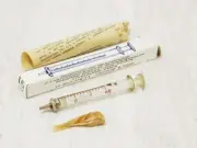 glass syringe needle medical injection instrument doctor tools veterinary animal
