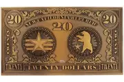 Fallout New Vegas: Replica NCR $20 Bill