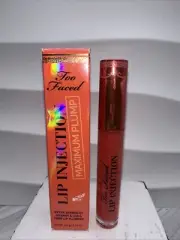 Too Faced Lip Injection Maximum Plump Plumper Lip Gloss - Creamsicle Tickle NEW