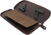 HONMEET Barber Tools Bag Hair Cutting Scissors Holder Hair Stylist Scissors Pouch Compact Travel Case
