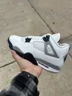 Jordan 4 “white Cement “ Size 11 Men New