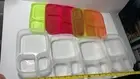Lunch Box For Kids Adults Food Container Picnic Bento Storage Box 3 Compartments