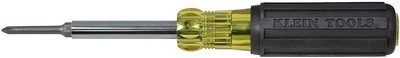 Klein Tools 32559 Multi-bit Screwdriver / Nut Driver, 1-Pack, Yellow/Black