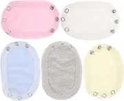 [Abaodam] 10Pcs Bodysuit Extender Soft Jumpsuit Lengthening Patch for Boy Girl Snap Closure Utility for Boys for Growing Boy Girl