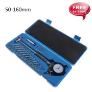 Dial Bore Gauge 50-160mm Hole Indicator Measuring Engine Gage Cylinder Tool Kit