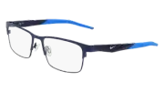 NIKE NIKE 8154 410 SATIN NAVY 53/17/145 MALE Eyewear Frame