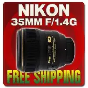 Nikon AF FX NIKKOR 35mm f/1.4G Fixed Zoom Lens +Auto Focus for Nikon DSLR Camera