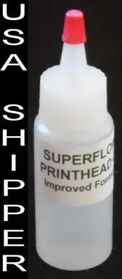 1oz. 30ml InkJet Printhead Cleaner - Unclogs your printer - No more white lines