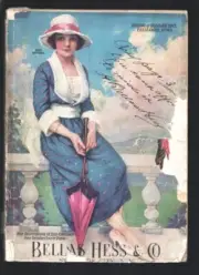 MAG: Bellas Hess & Co. Fashion Catalog #95 1921-340+ pages of women & childr...