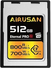512GB CFexpress Type A Card, Up to 800MB/s Read Speed & 700MB/s Write Speed, CFexpress Type A Memory Cards for RAW 4K/8K Video Recording